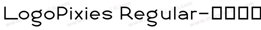 LogoPixies Regular字体转换